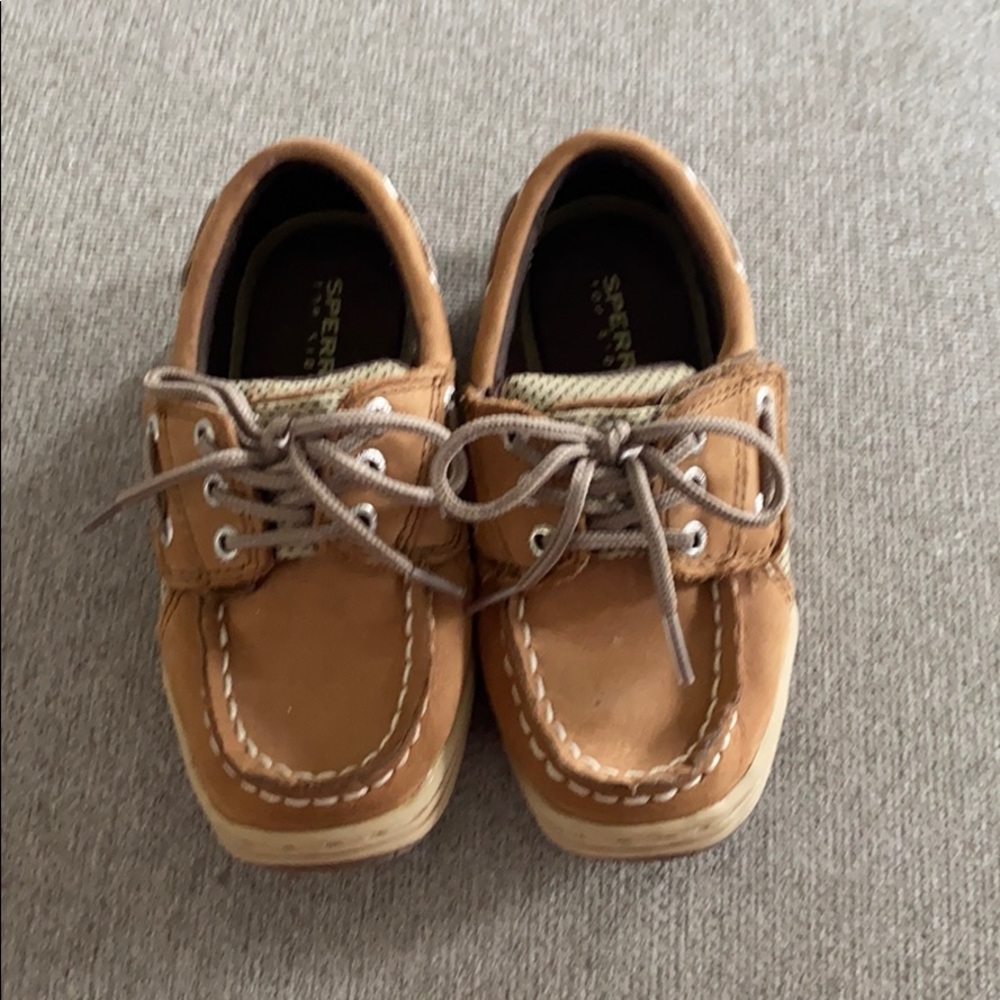 Boys Sperrys size 9W